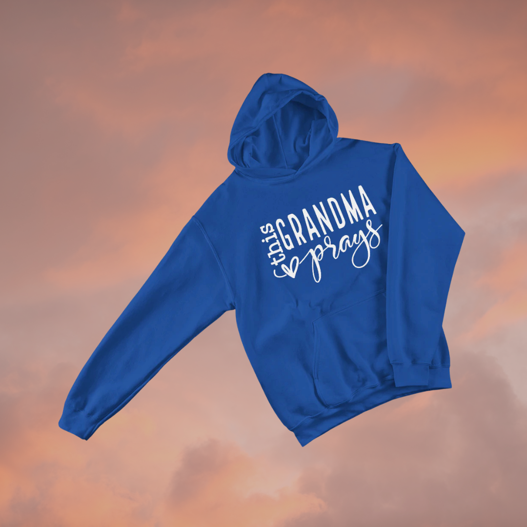 This Grandma Prays Hoodie