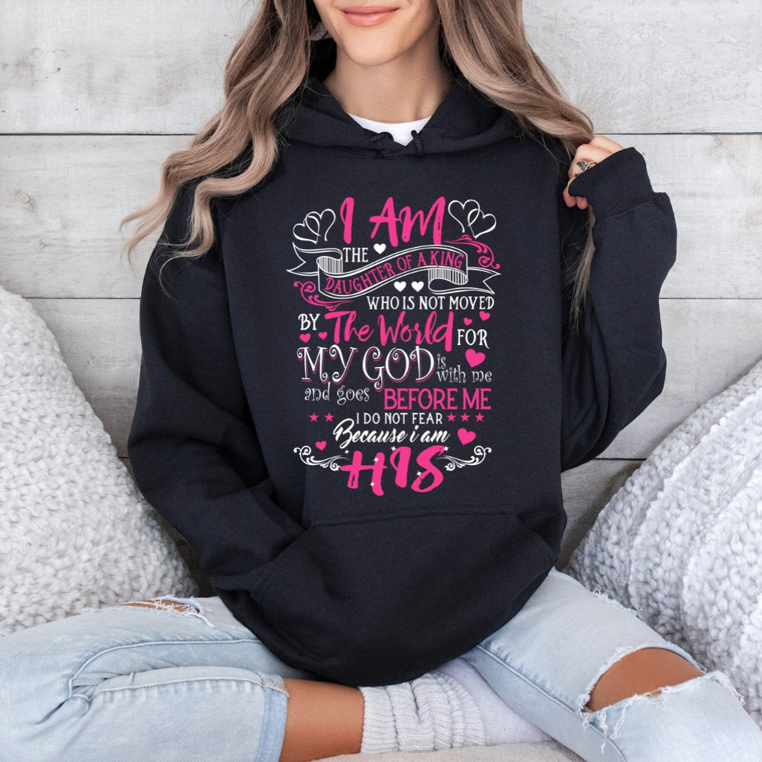 I Am A Daughter Of A King Women's Christian Hoodie – Christian Style