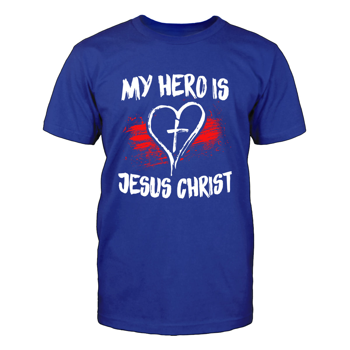 My Hero Is Jesus Christ Men's T-Shirt