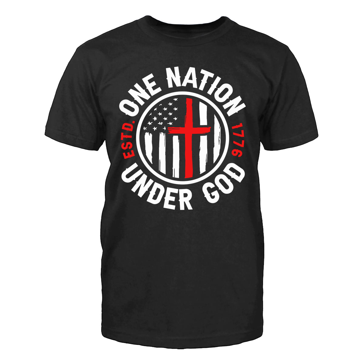 One Nation Under God 1776 T-Shirt