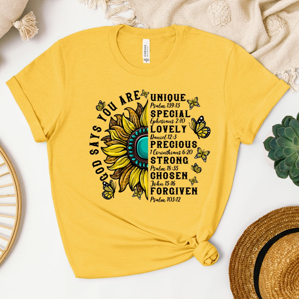 God Says Your Are Women's T-Shirt