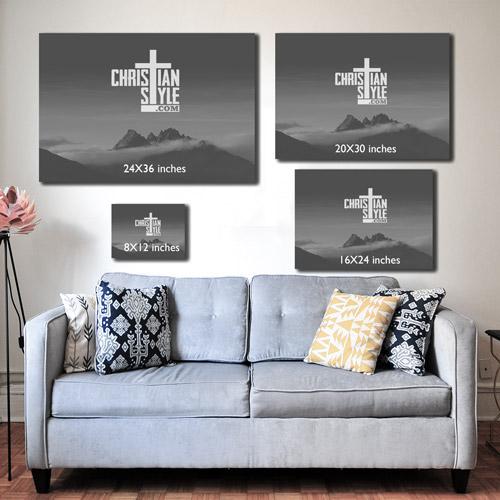 You Are The Light Of The World Premium Canvas