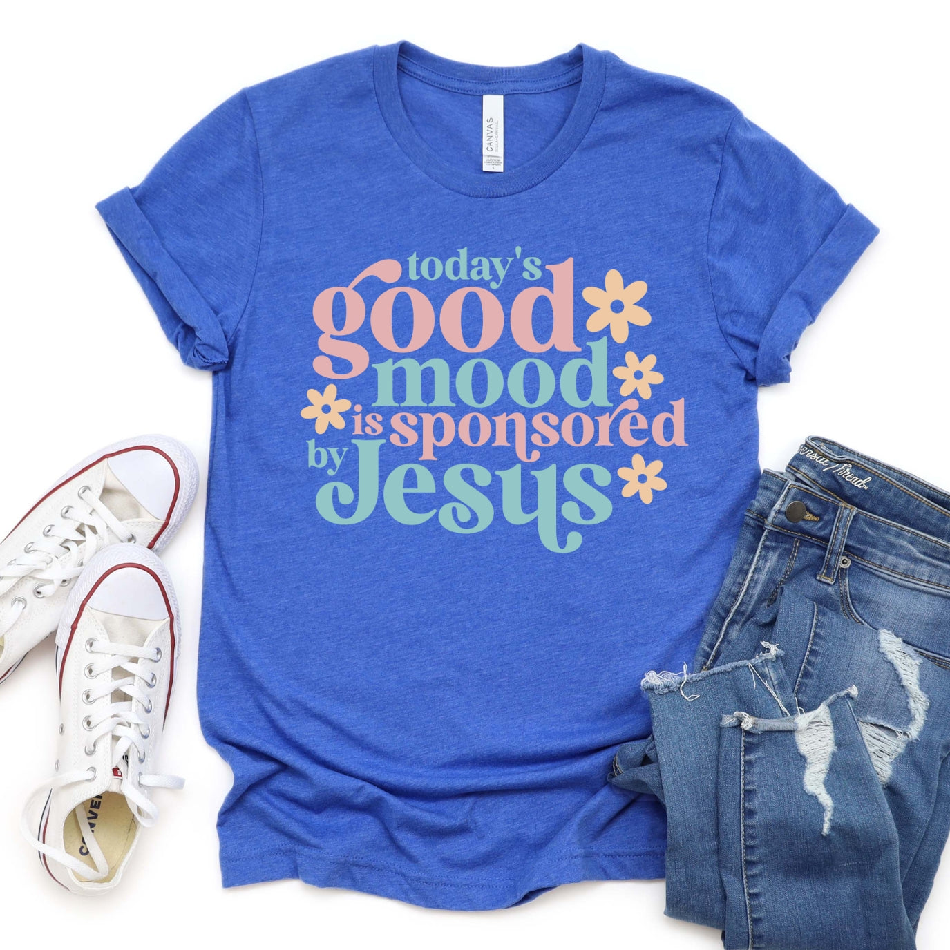Todays Good Mood Is Sponsored By Jesus Women's T-Shirt