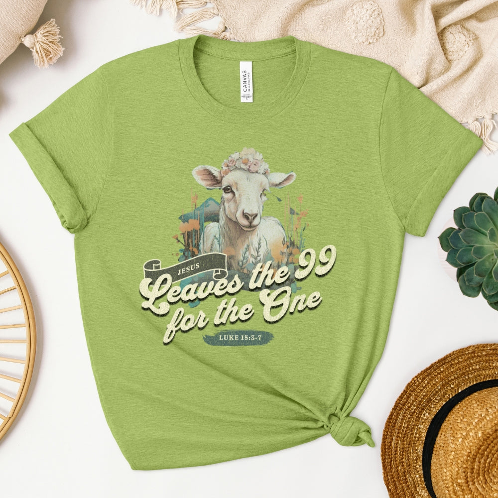Jesus Leaves The 99 For The One Women's T-Shirt