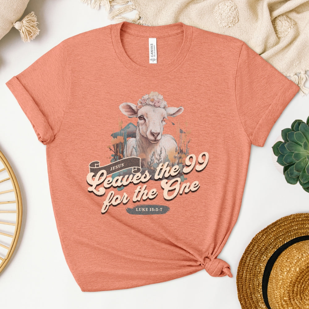Jesus Leaves The 99 For The One Women's T-Shirt