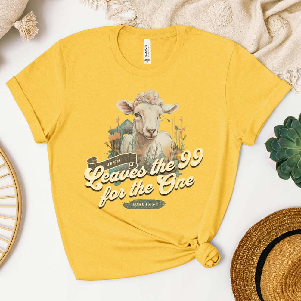Jesus Leaves The 99 For The One Women's T-Shirt
