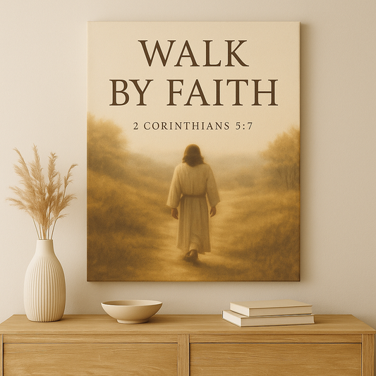 Walk By Faith Canvas