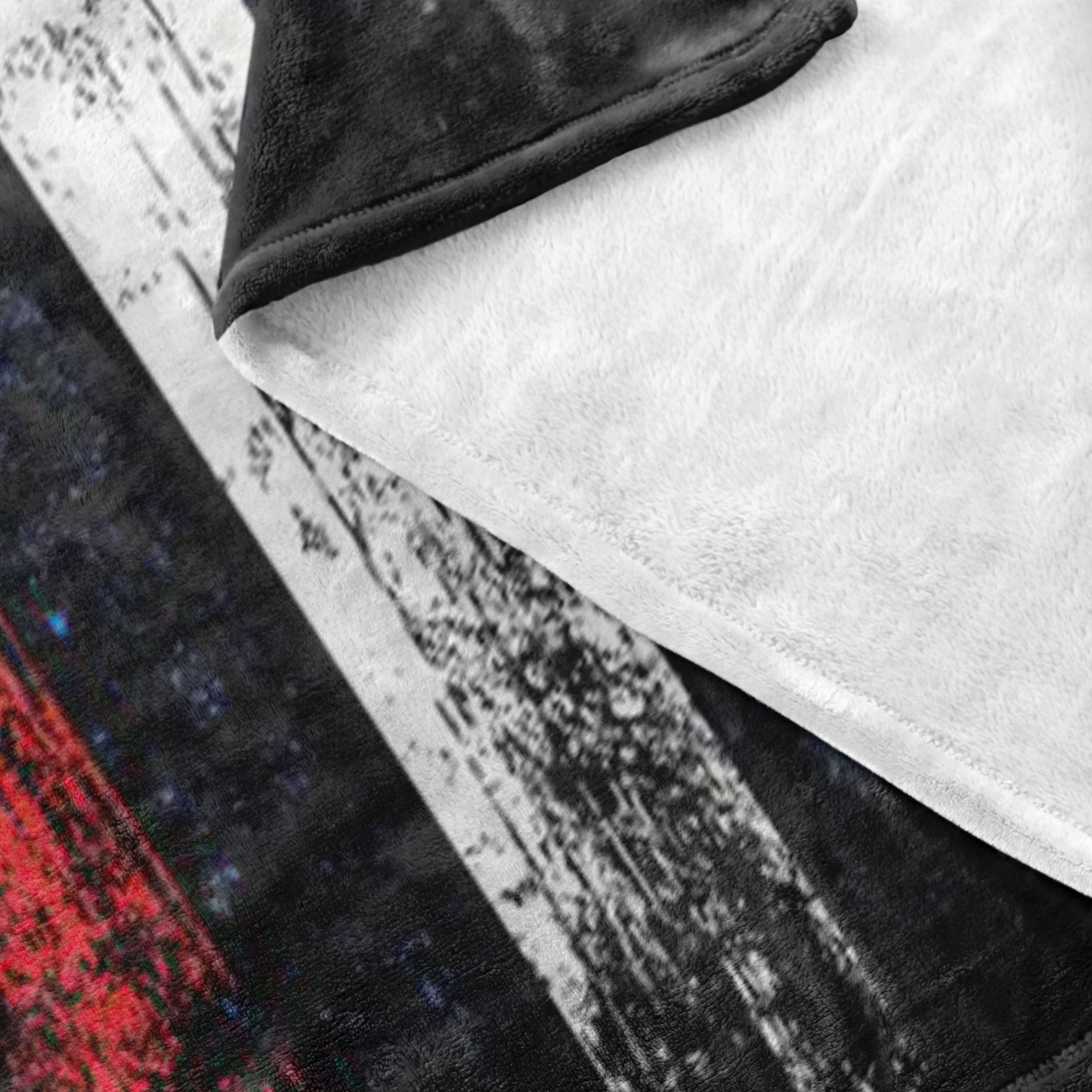 "Jesus American Flag" Premium Fleece Blanket