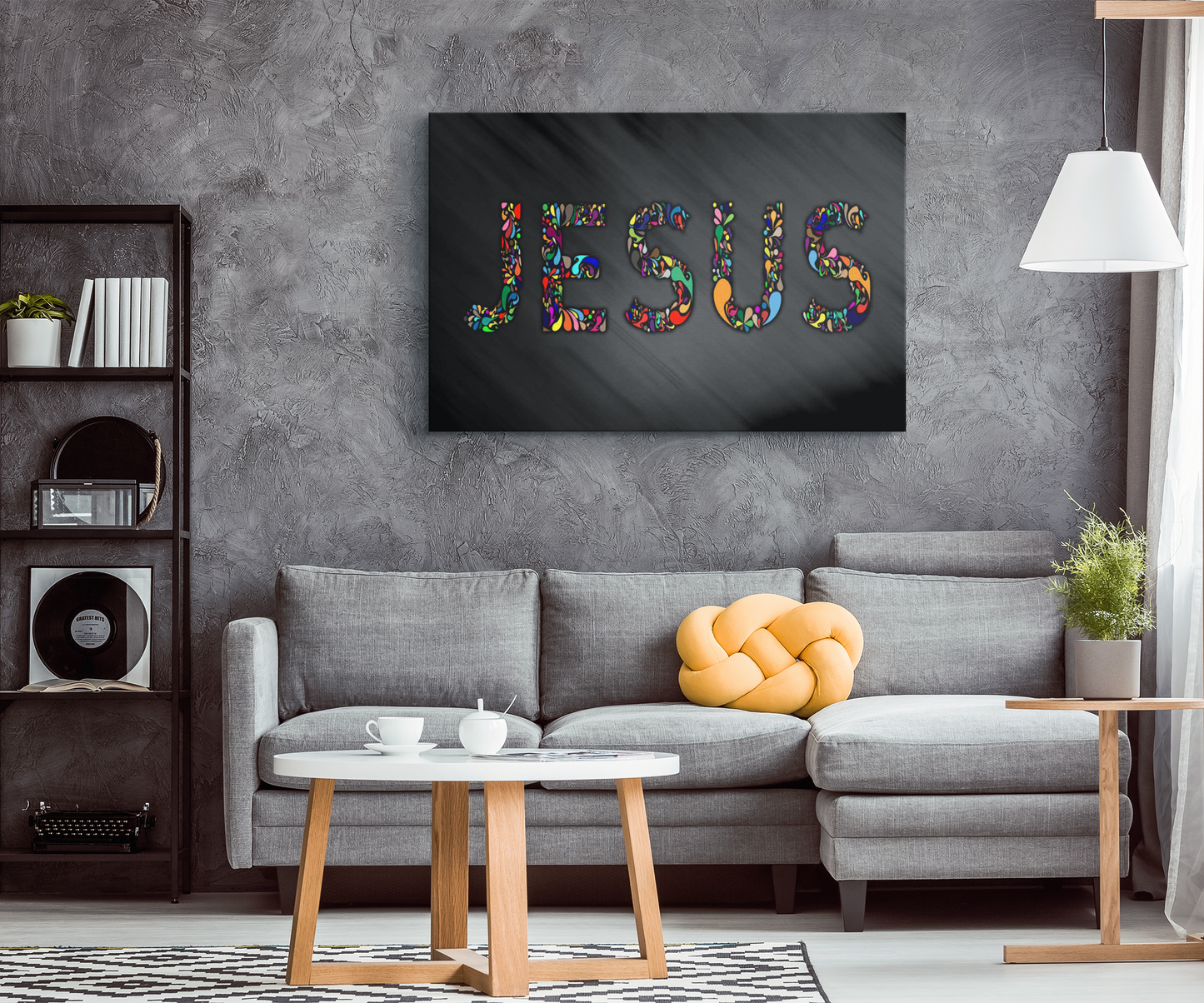 "Jesus" Premium Canvas Wall Art