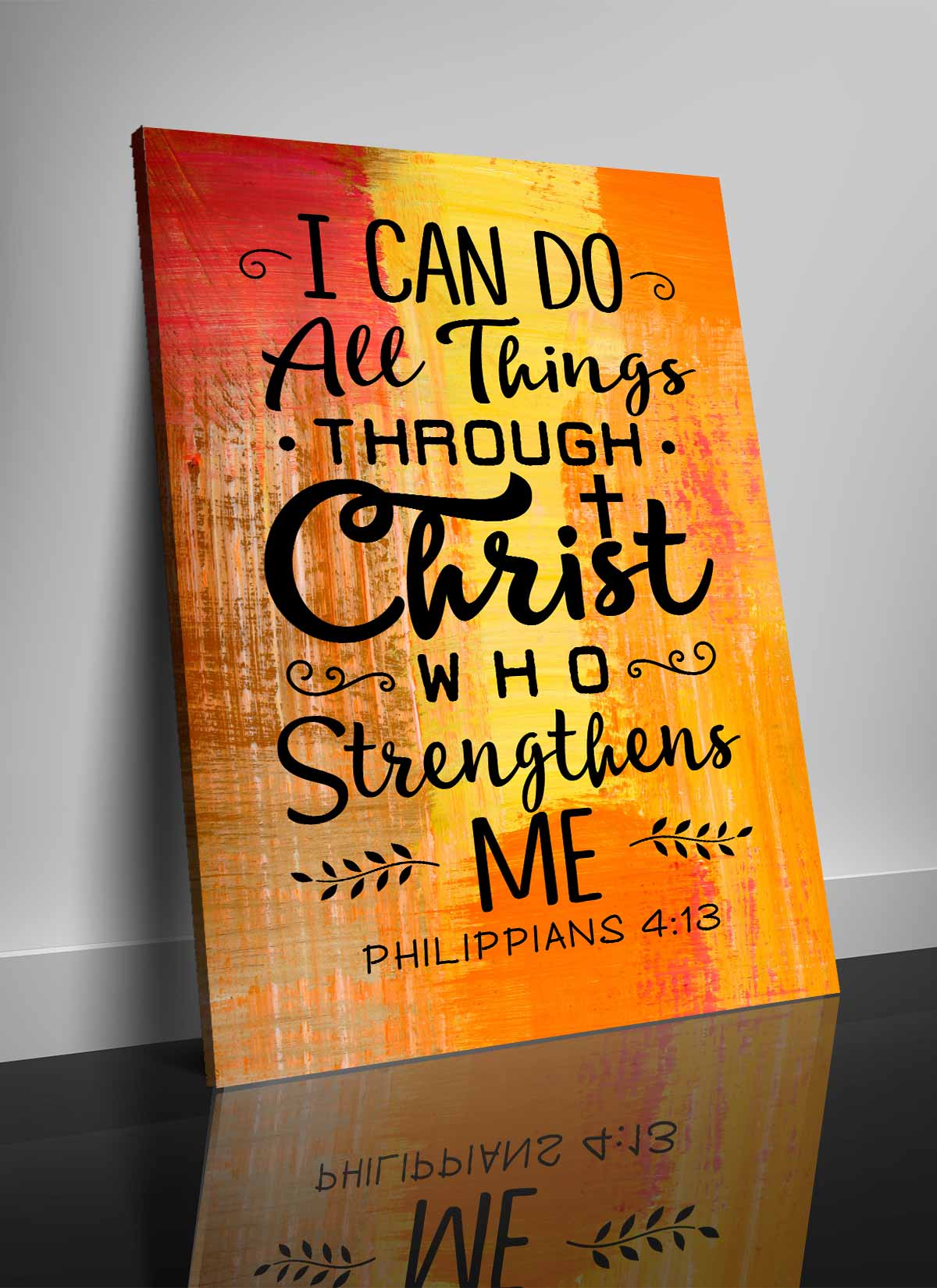 PHILIPPIANS 4:13 PREMIUM CANVAS