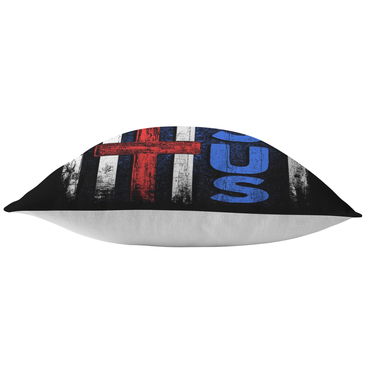 "Jesus American Flag" Pillow