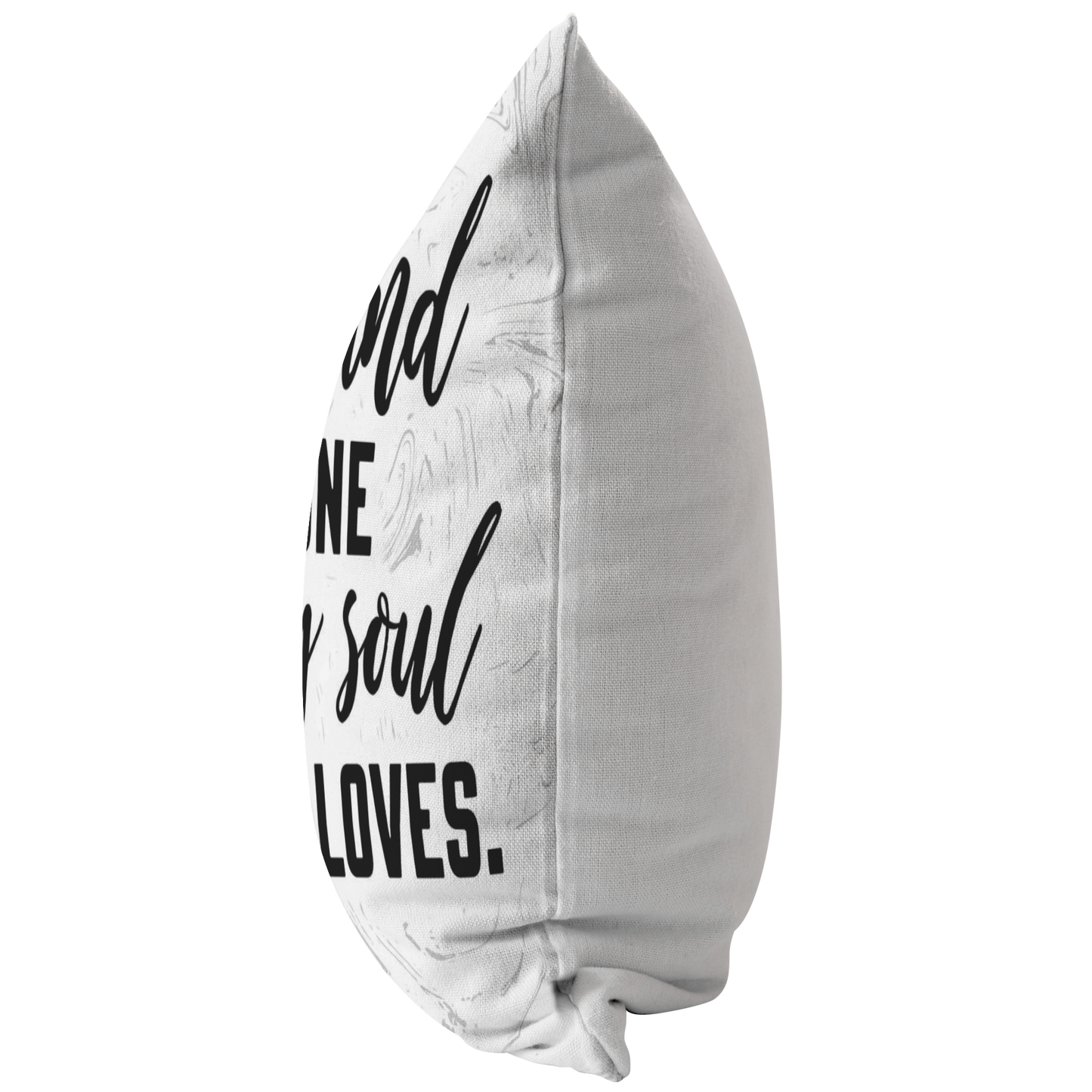 "I Have Found The One Whom My Soul Loves" Pillow