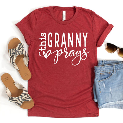 This Granny Prays Women's T-Shirt