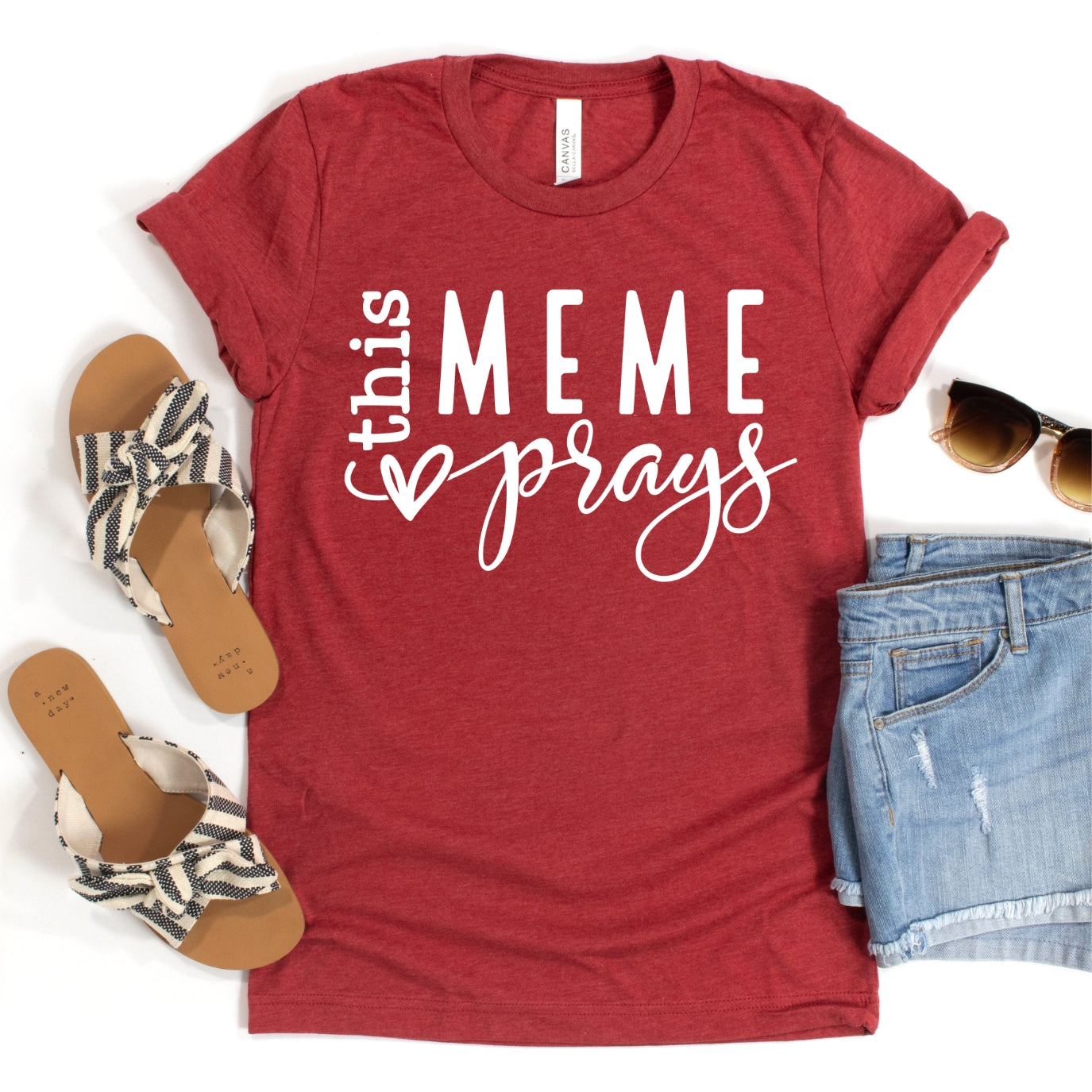 This MeMe Prays Women's T-Shirt