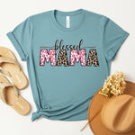 Blessed Mama Animal Print Women's T-Shirt