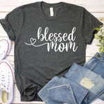 Blessed Mom Heart Women's T-Shirt