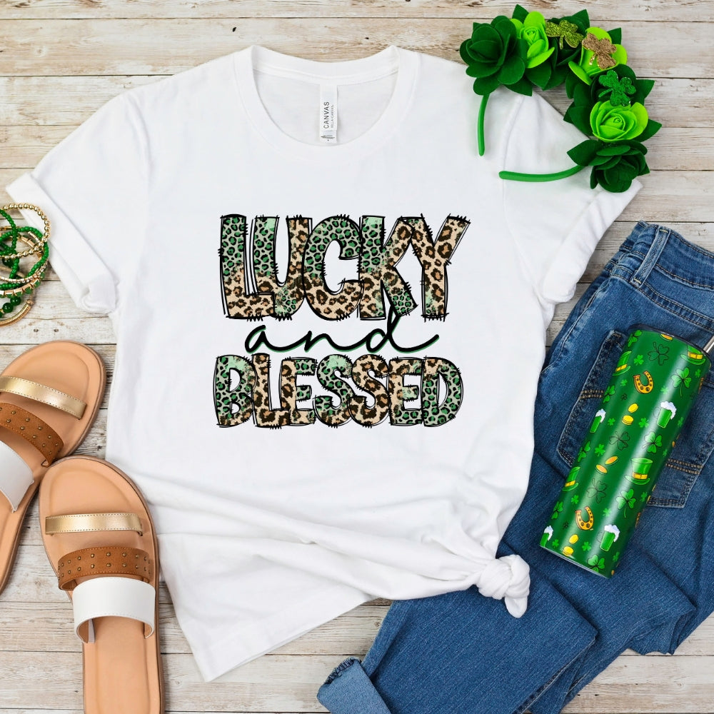 Lucky And Blessed Women's T-Shirt