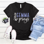 This Gemma Prays Women's V-Neck Shirt
