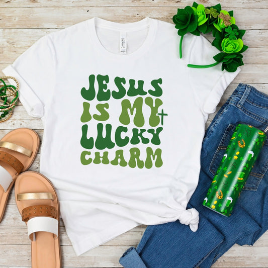 Jesus Is My Lucky Charm Women's T-Shirt