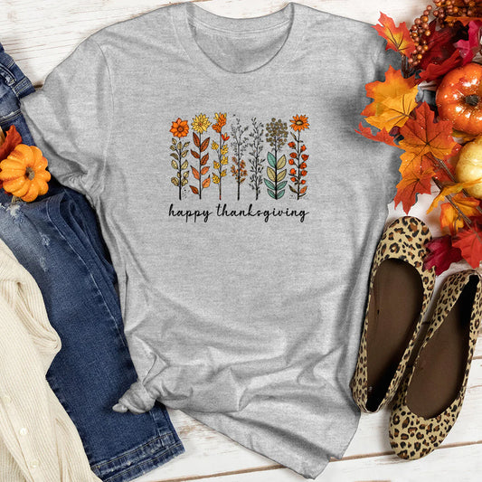 Happy Thanksgiving Nature Women's T-Shirt
