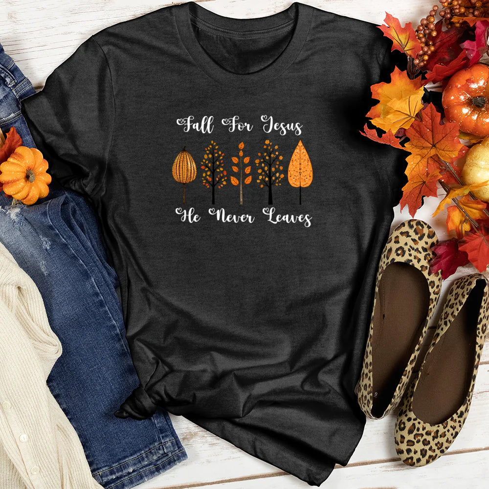 Fall For Jesus Wonderland Women's T-Shirt