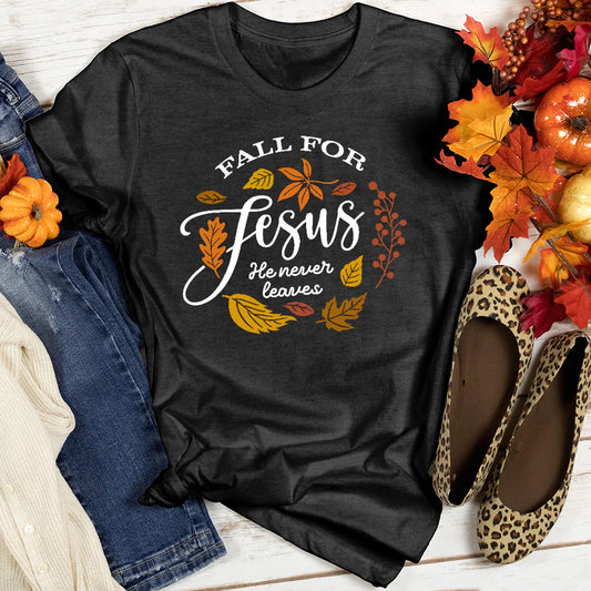 Fall For Jesus Women's T-Shirt