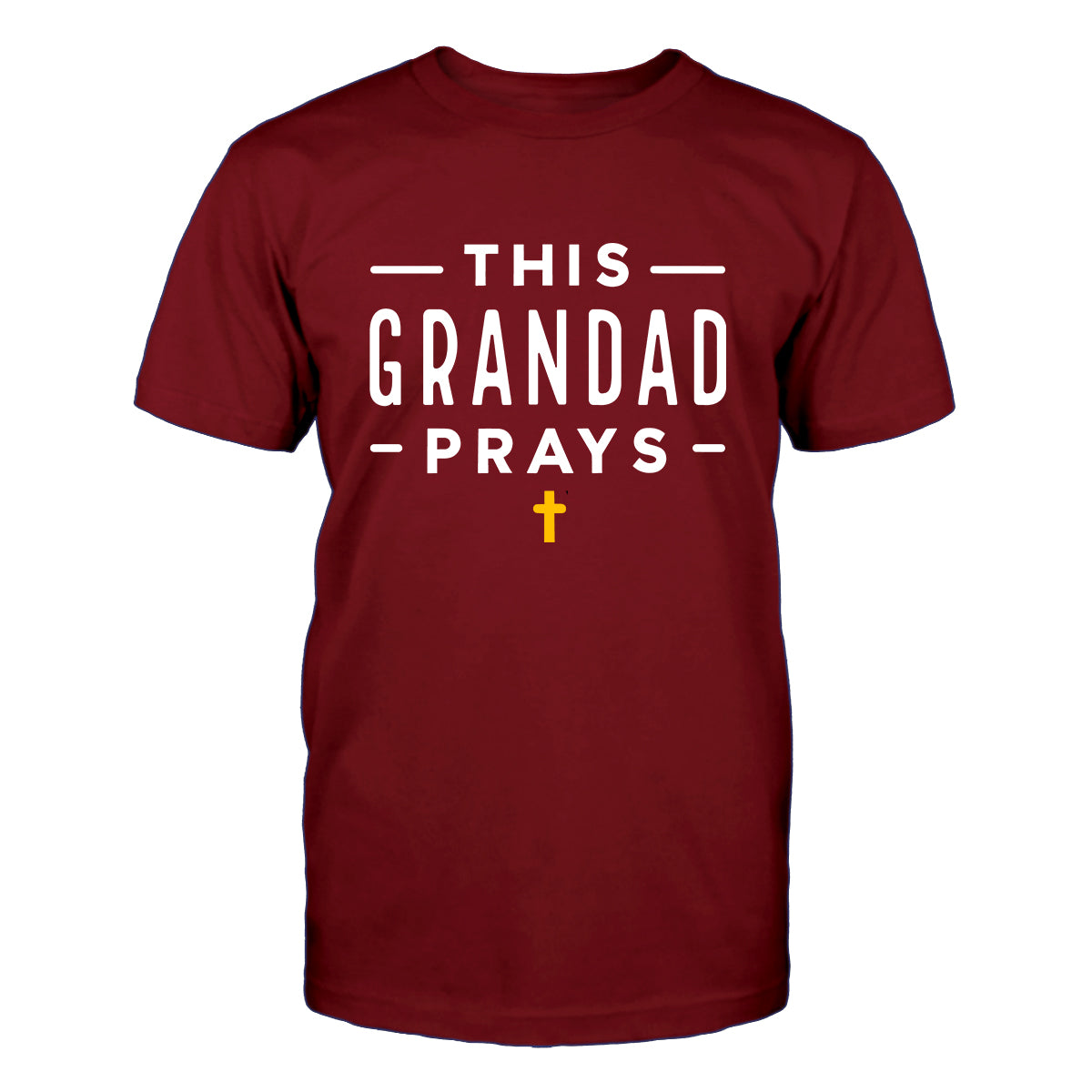 This Grandad Prays Men's T-Shirt