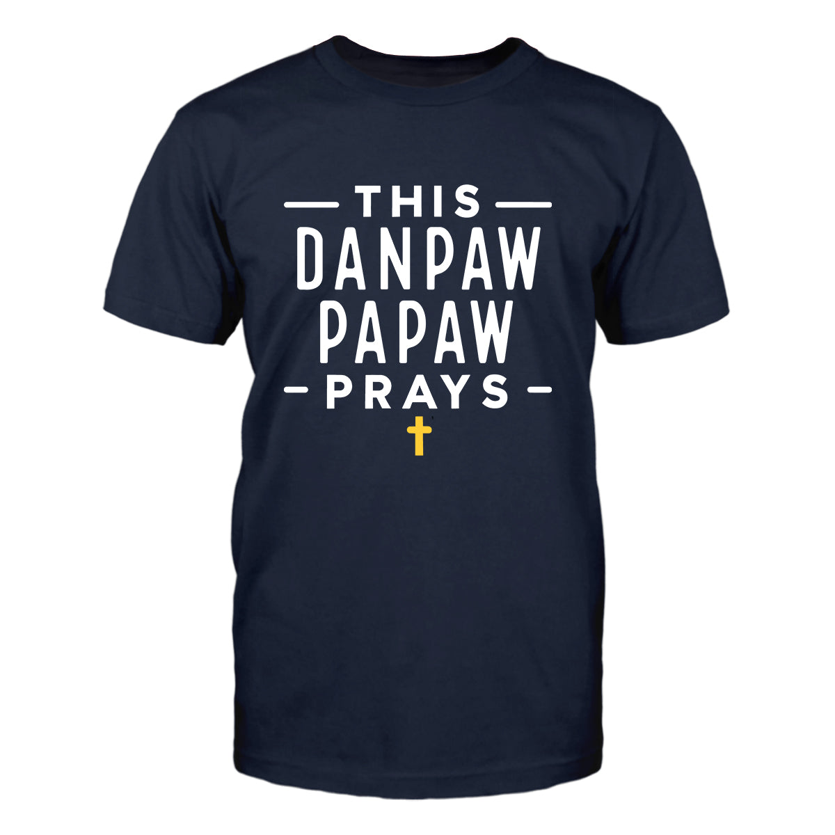 This Danpaw Papaw Prays Men's T-Shirt