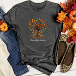 Paisley Fall Thankful Nana Women's T-Shirt