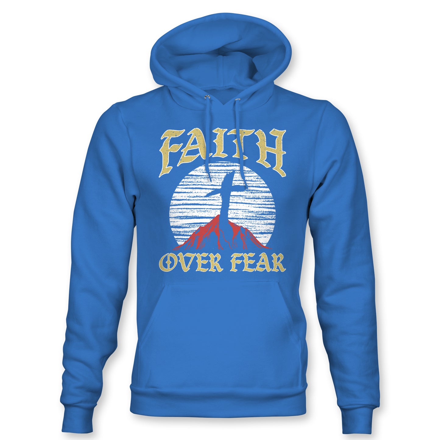 Faith Over Fear Men's Hoodie