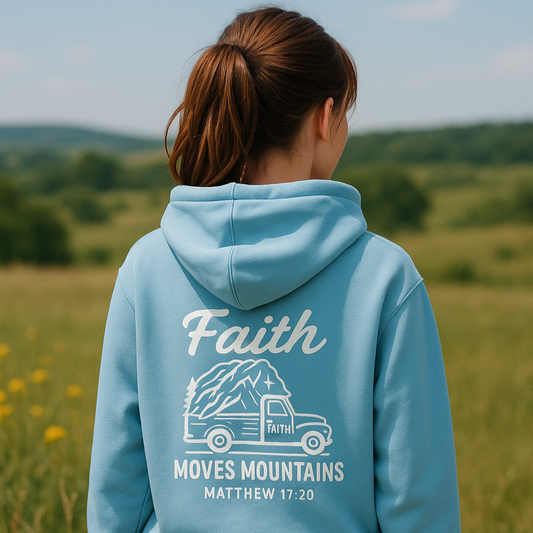 Faith Moves Mountains Hoodie