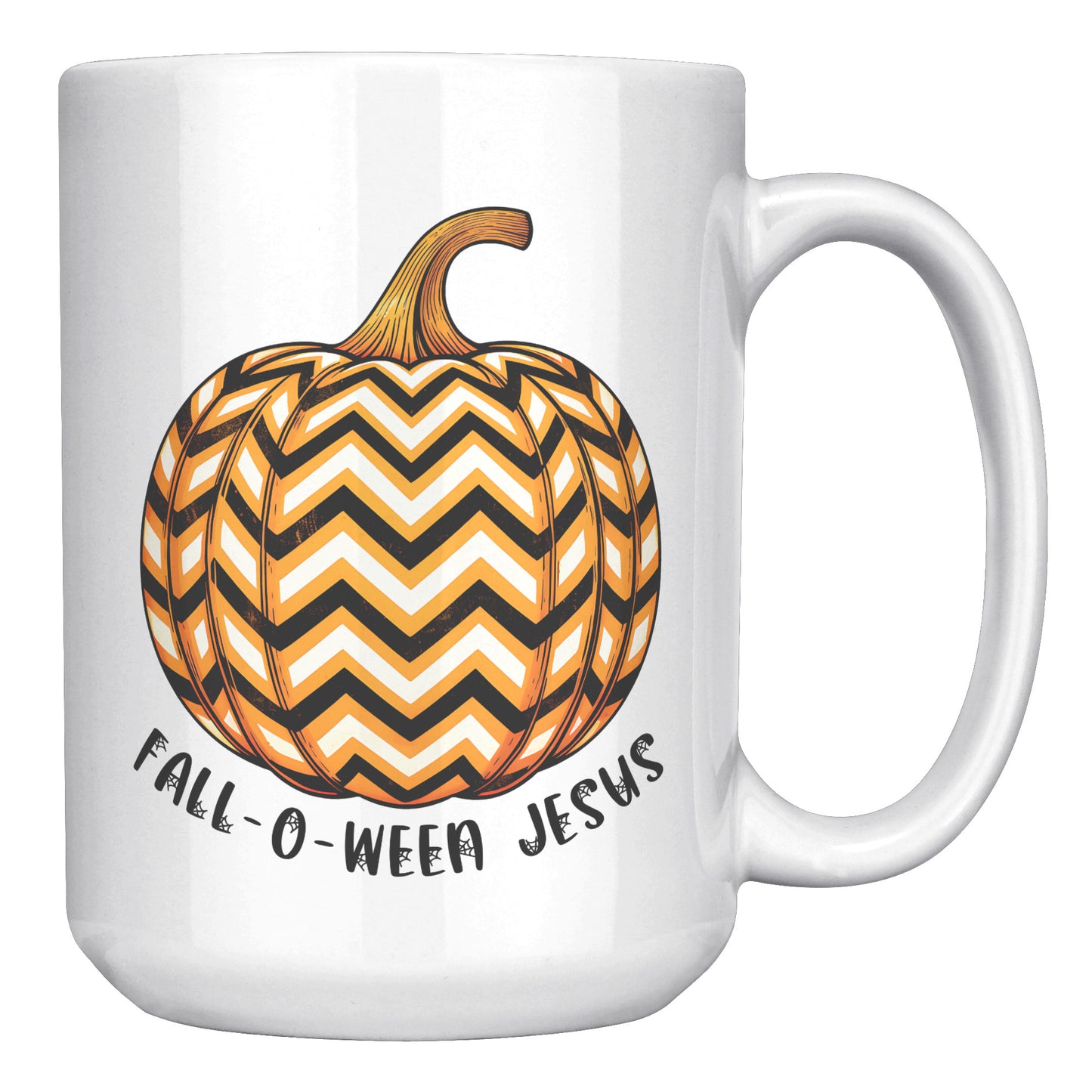 Fall-O-Ween Jesus Pumpkin 15oz Coffee Mug