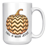 Fall-O-Ween Jesus Pumpkin 15oz Coffee Mug