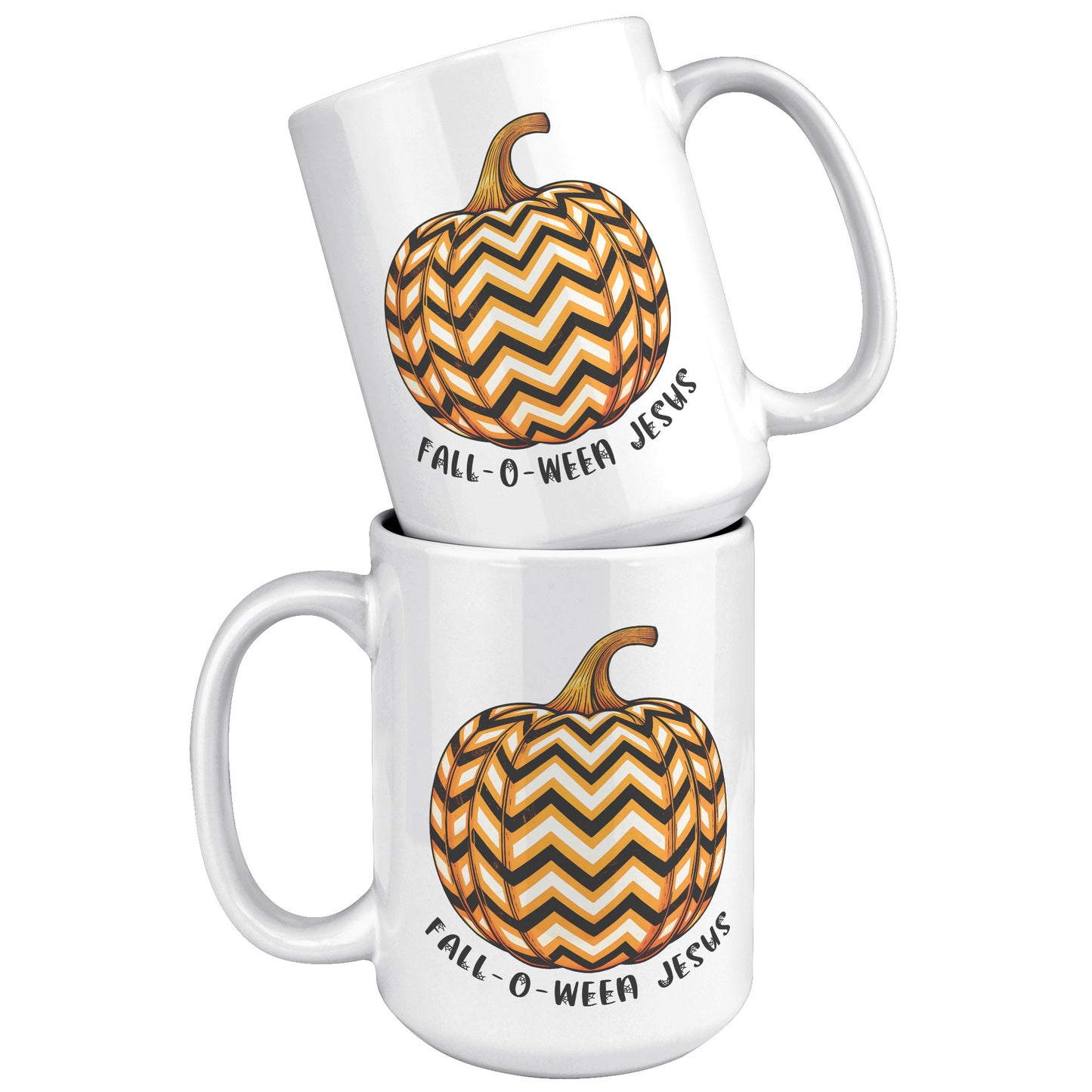 Fall-O-Ween Jesus Pumpkin 15oz Coffee Mug