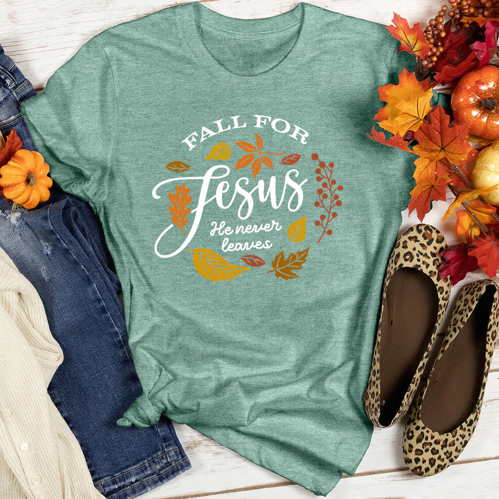 Fall For Jesus Women's T-Shirt