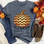 Fall-O-Ween Jesus Pumpkin Women's T-Shirt