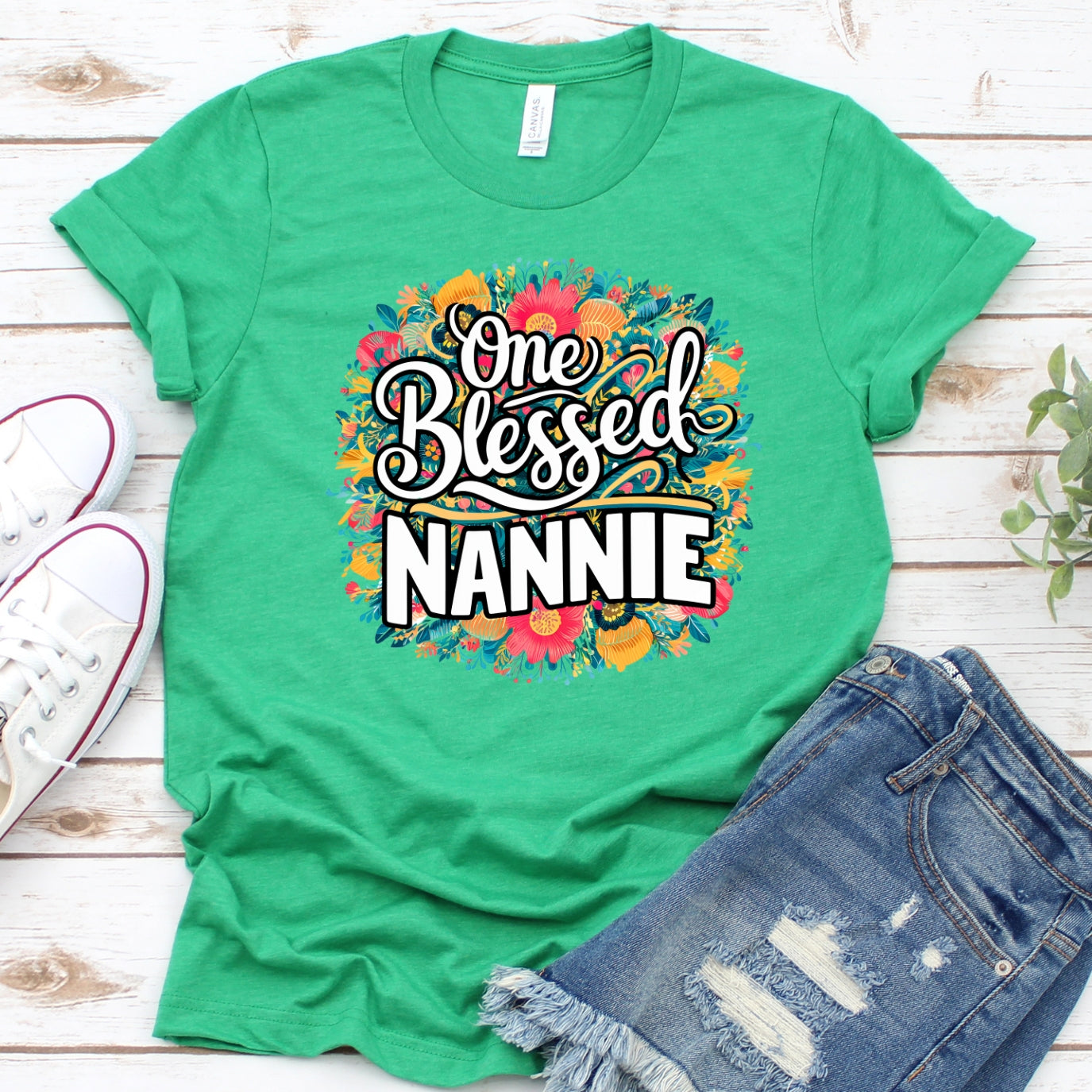 One Blessed Nannie Women's T-Shirt