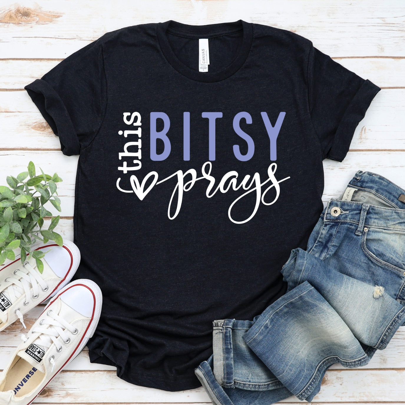 This Bitsy Prays Women's T-Shirt