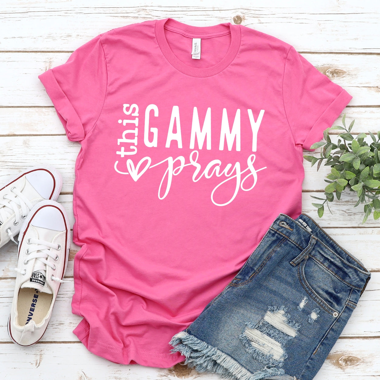 This Gammy Prays Women's T-Shirt