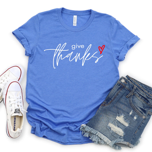 Give Thanks Women's T-Shirt