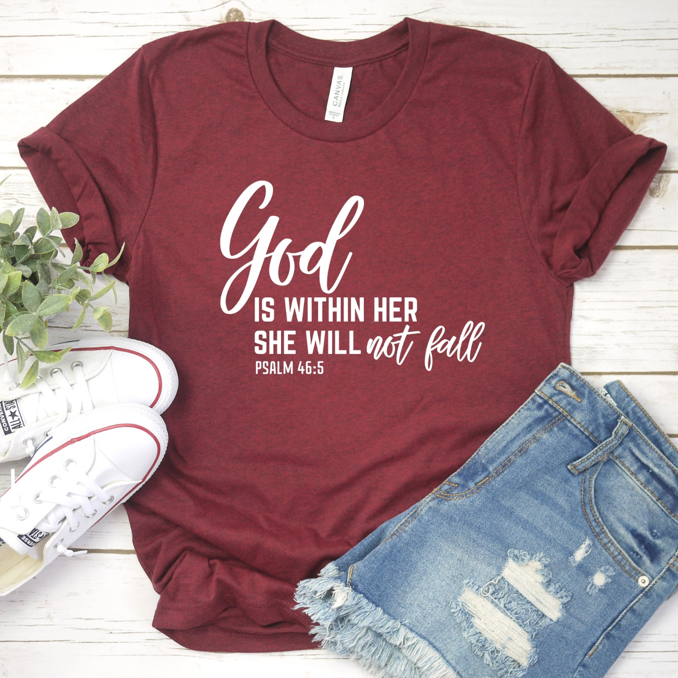 God Is Within Her Women's T-Shirt