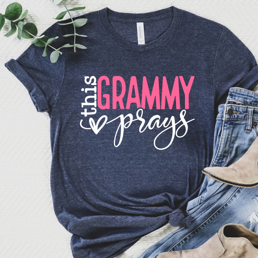 This Grammy Prays Women's T-Shirt