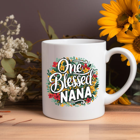 One Blessed Nana 15oz Coffee Mug