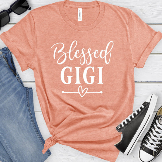 Blessed Gigi Heart Women's T-Shirt