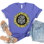 I Can Do All Things Through Christ Who Strengthens Me Women's T-Shirt