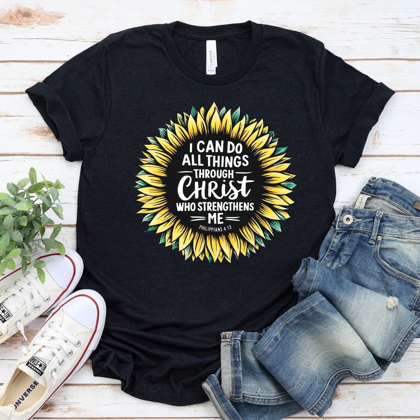 I Can Do All Things Through Christ Who Strengthens Me Women's T-Shirt