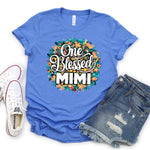 One Blessed Mimi Floral Women's T-Shirt