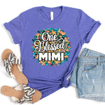 One Blessed Mimi Floral Women's T-Shirt