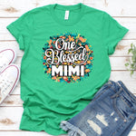 One Blessed Mimi Floral Women's T-Shirt