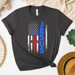 Jesus USA Flag Women's T-Shirt